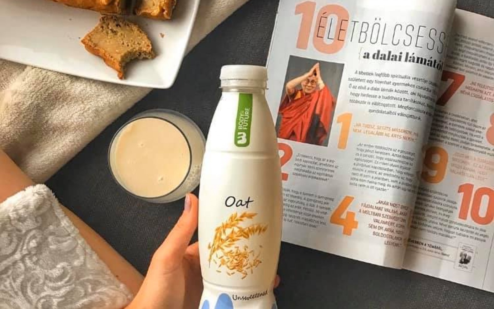 Body & Future vegan milk, If you are in a hurry you can still buy from